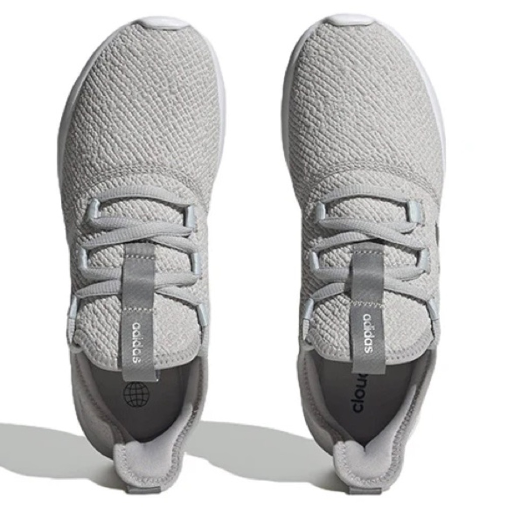 Women’s Adidas Cloudfoam Pure 2.0 'Grey Silver Metallic' - Picture 6 of 12